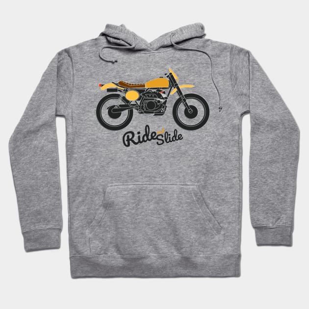 Ride and Slide Scrambler Hoodie by SVR186